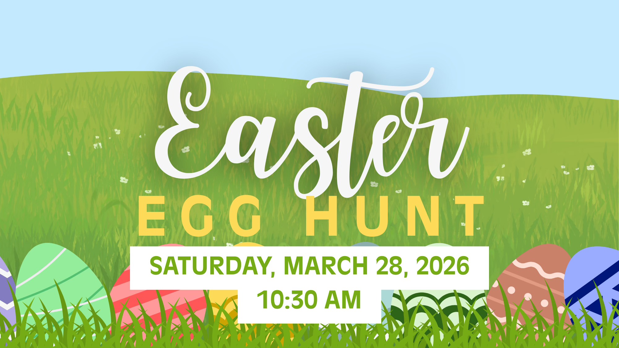 Easter Egg Hunt at Mt. Carmel Baptist Church
